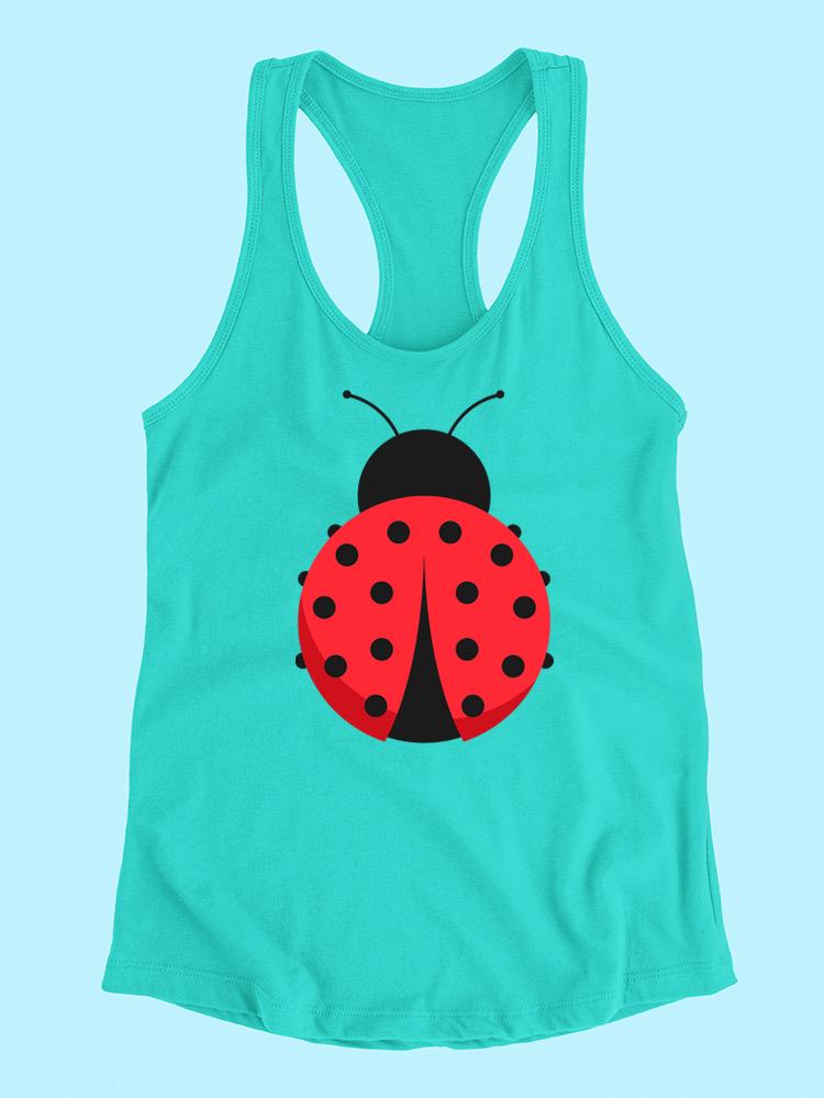 Ladybug Insect Racerback Tank -SPIdeals Designs