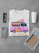 Ice Cream Truck T-shirt -SPIdeals Designs