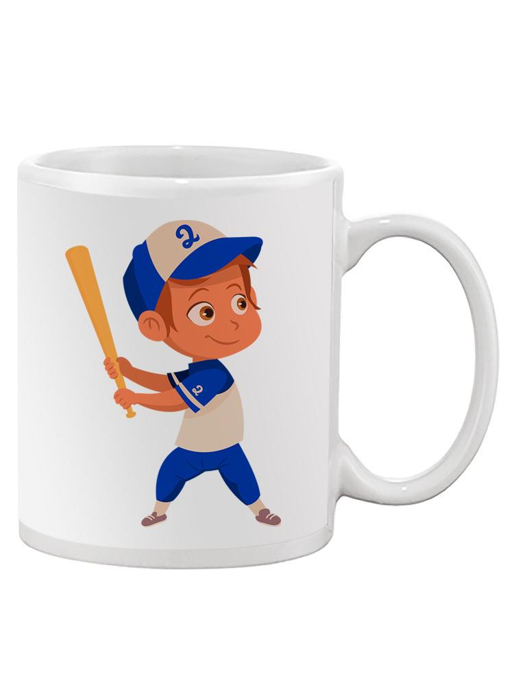 Young Boy Baseball Mug -SPIdeals Designs