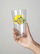 Lemons Pint Glass -SPIdeals Designs