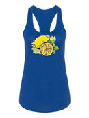Lemon Racerback Tank -SPIdeals Designs