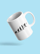Tennis Player Evolution Mug -SPIdeals Designs