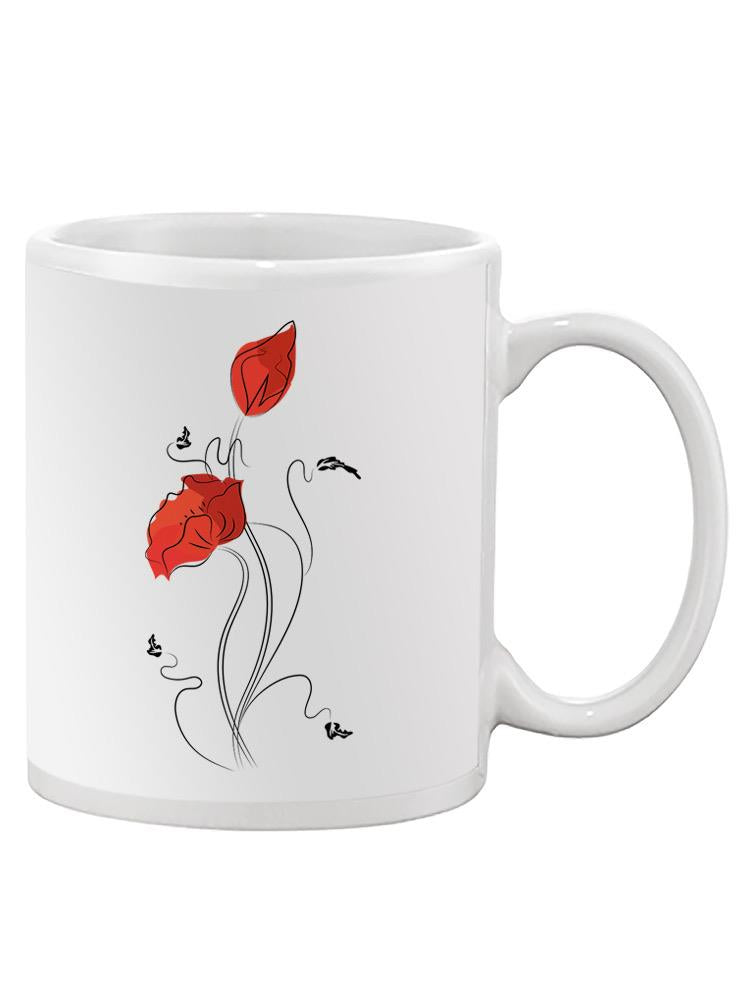 Poppies Mug -SPIdeals Designs