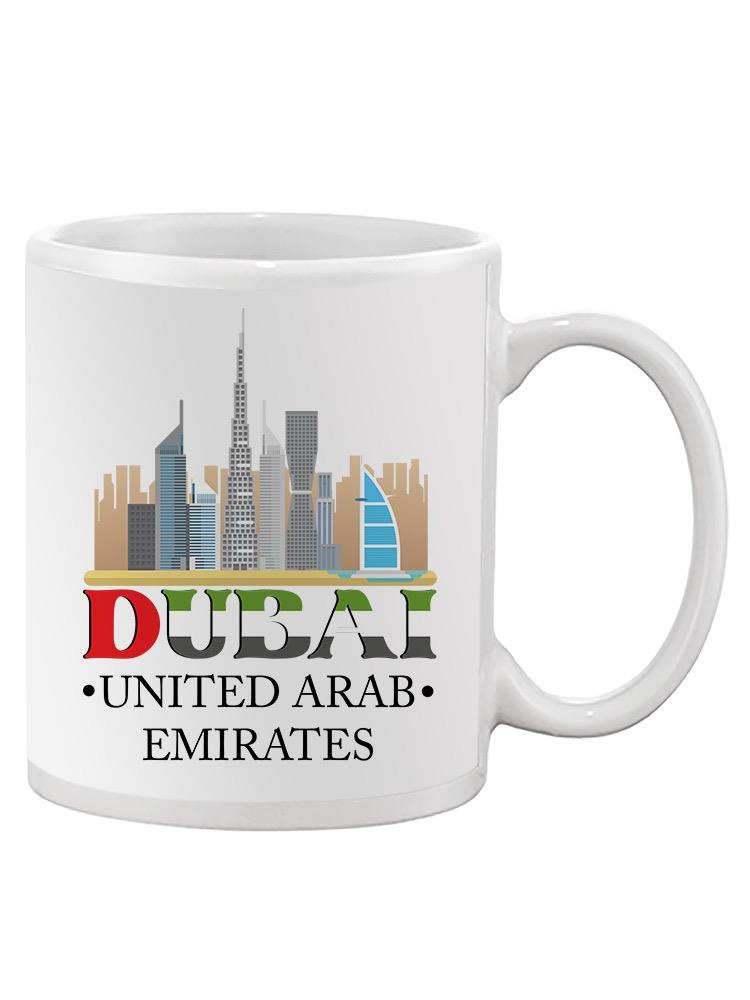 Dubai Cityscape Mug -SPIdeals Designs