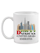 Dubai Cityscape Mug -SPIdeals Designs