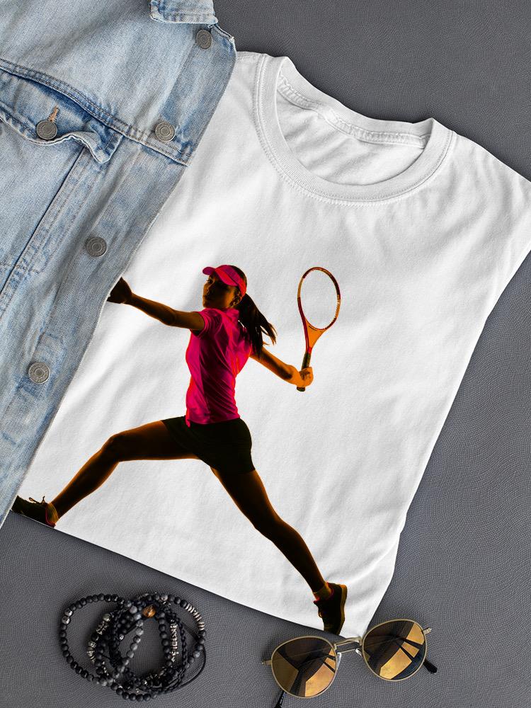 Tennis Woman T-shirt -SPIdeals Designs