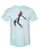Zumba Woman Tie Dye Tee -SPIdeals Designs