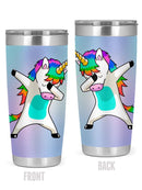 Dabbing Unicorn Tumbler -SPIdeals Designs