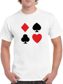 Poker Suits T-shirt -SPIdeals Designs