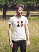 Poker Suits T-shirt -SPIdeals Designs