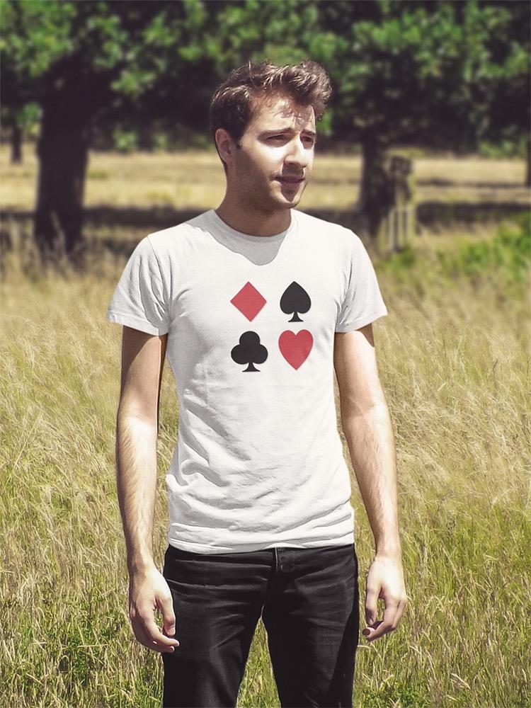 Poker Suits T-shirt -SPIdeals Designs