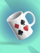 Poker Suits Mug -SPIdeals Designs