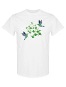 Hummingbirds And Plants T-shirt -SPIdeals Designs
