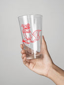Foo Dog Guardian Pint Glass -SPIdeals Designs