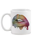 Watercolor Lips Mug -SPIdeals Designs