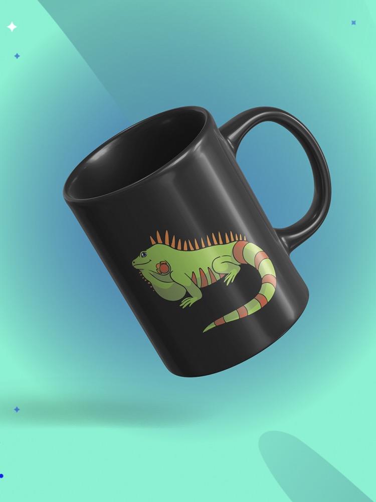 Cute Iguana Mug -SPIdeals Designs