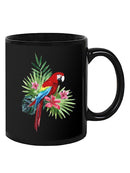 Parrot With Plants Mug -SPIdeals Designs