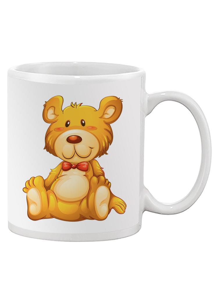 Sitting Teddy Bear Mug -SPIdeals Designs