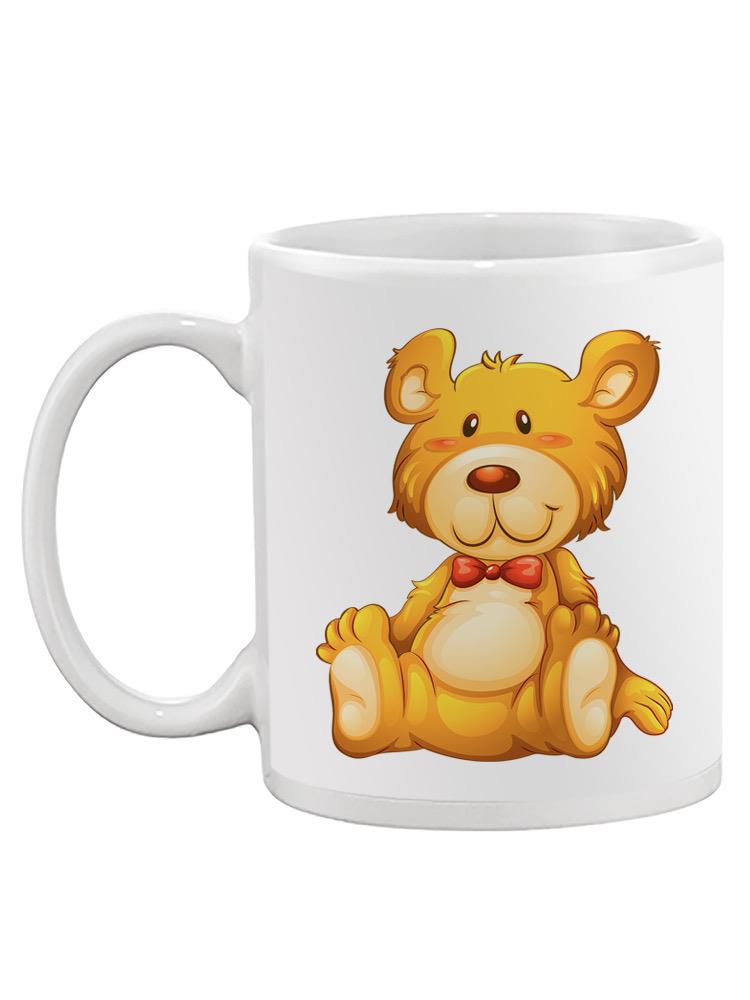 Sitting Teddy Bear Mug -SPIdeals Designs
