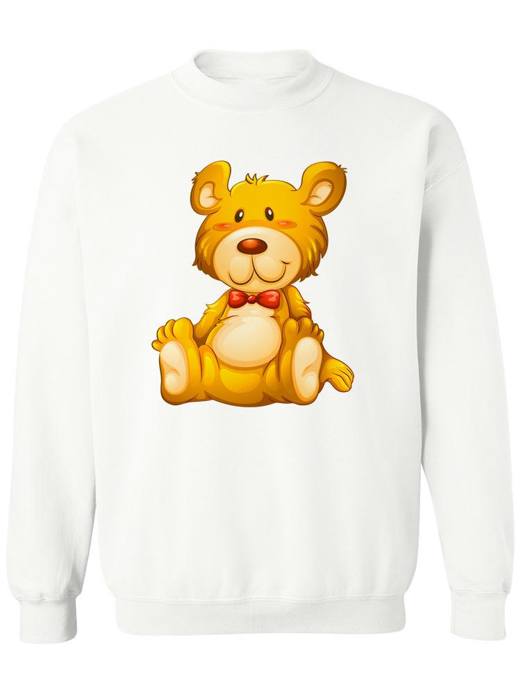 Sitting Teddy Bear Hoodie or Sweatshirt -SPIdeals Designs