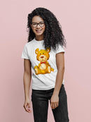 Sitting Teddy Bear T-shirt -SPIdeals Designs