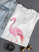 Cute Pink Flamingo T-shirt -SPIdeals Designs