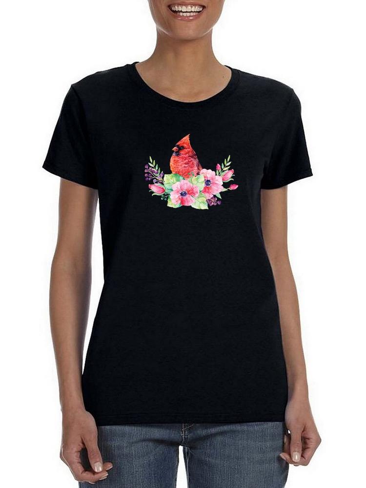 Red Inal Bird T-shirt -SPIdeals Designs