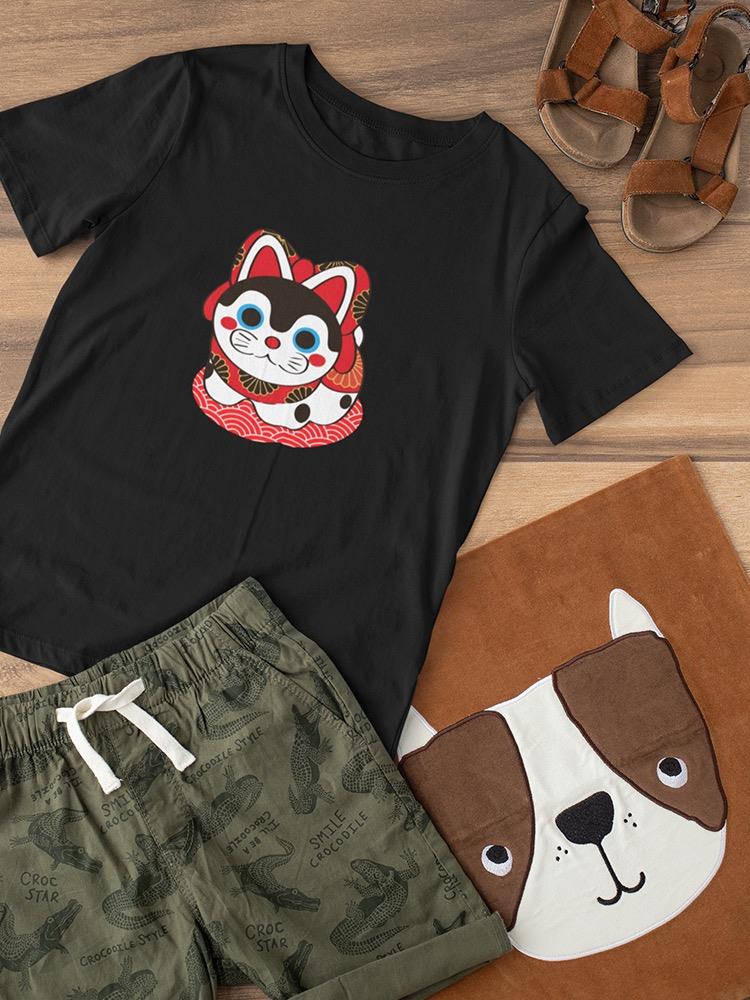 Good Luck Cat T-shirt -SPIdeals Designs