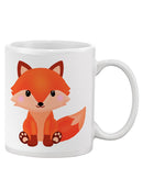 Cute Fox Sitting Mug -SPIdeals Designs