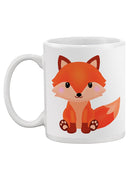 Cute Fox Sitting Mug -SPIdeals Designs