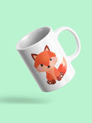 Cute Fox Sitting Mug -SPIdeals Designs