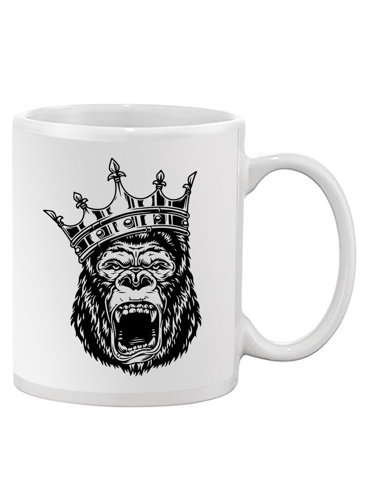 King Gorilla Mug -SPIdeals Designs
