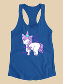 Baby Unicorn Racerback Tank -SPIdeals Designs