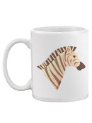 Zebra Profile Mug -SPIdeals Designs