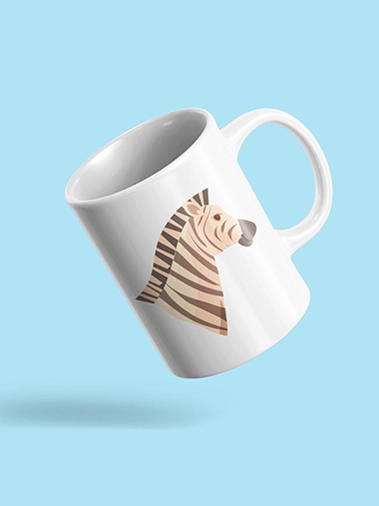 Zebra Profile Mug -SPIdeals Designs