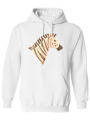 Zebra Profile Hoodie -SPIdeals Designs