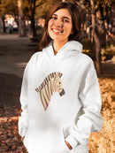 Zebra Profile Hoodie -SPIdeals Designs
