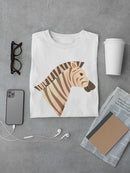 Zebra Profile T-shirt -SPIdeals Designs
