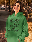 Thankful Grateful And Blessed Hoodie or Sweatshirt -SPIdeals Designs