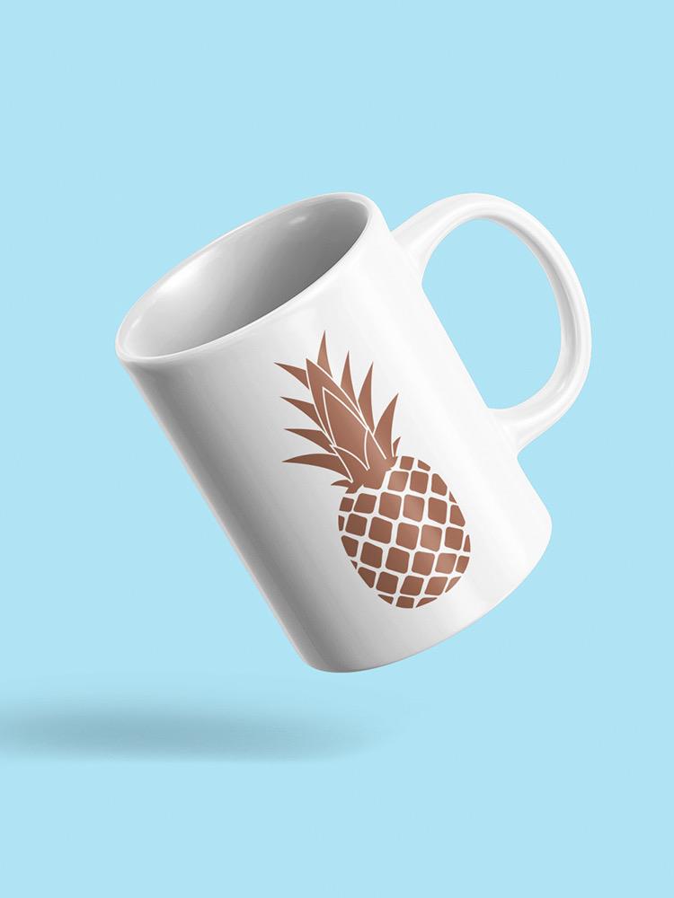 Copper Pineapple Mug -SPIdeals Designs