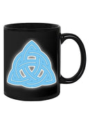 Blue Shaped Art Mug -SPIdeals Designs