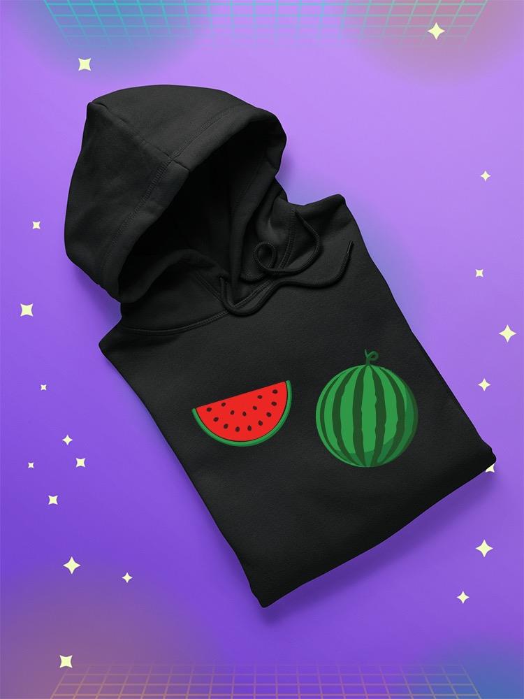 Watermelon And Slice T-shirt -SPIdeals Designs