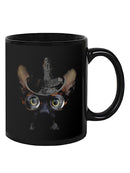 Cat With Hat And Glasses Mug -SPIdeals Designs