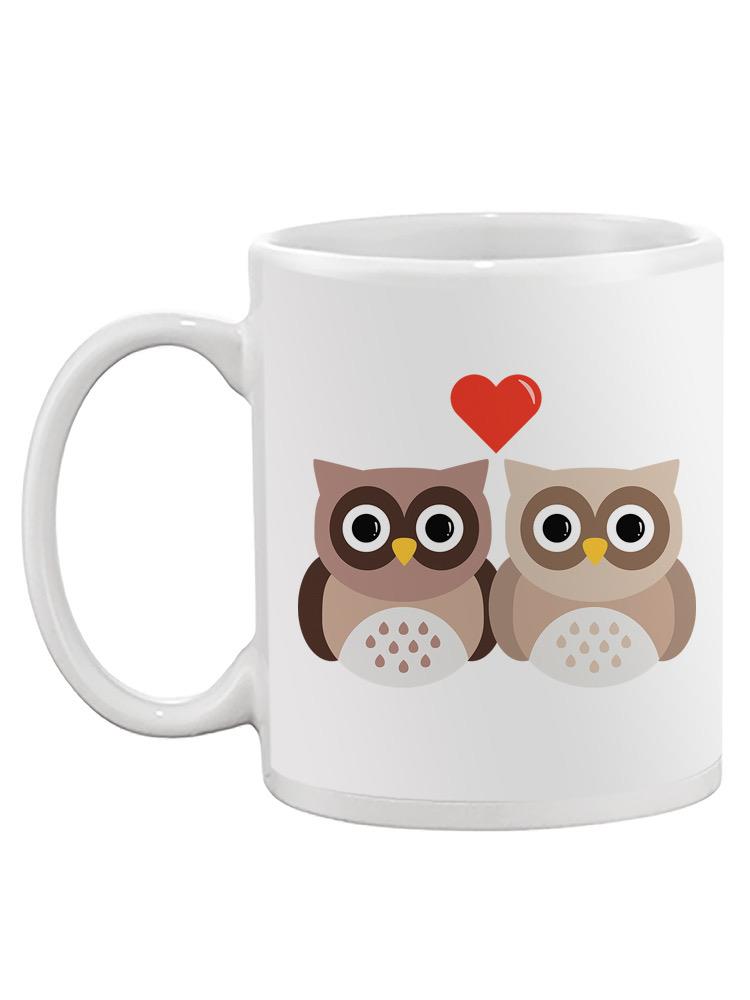 Cute Owls In Love.
 Mug -SPIdeals Designs