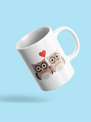 Cute Owls In Love.
 Mug -SPIdeals Designs