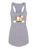 Unicorn On A Rainbow T-shirt -SPIdeals Designs