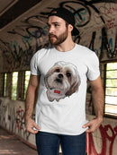 Cute Dog With A Bow Tie T-shirt -SPIdeals Designs