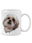 Cute Dog With A Bow Tie Mug -SPIdeals Designs