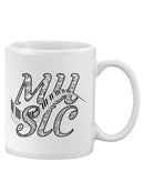 Music Piano Mug -SPIdeals Designs