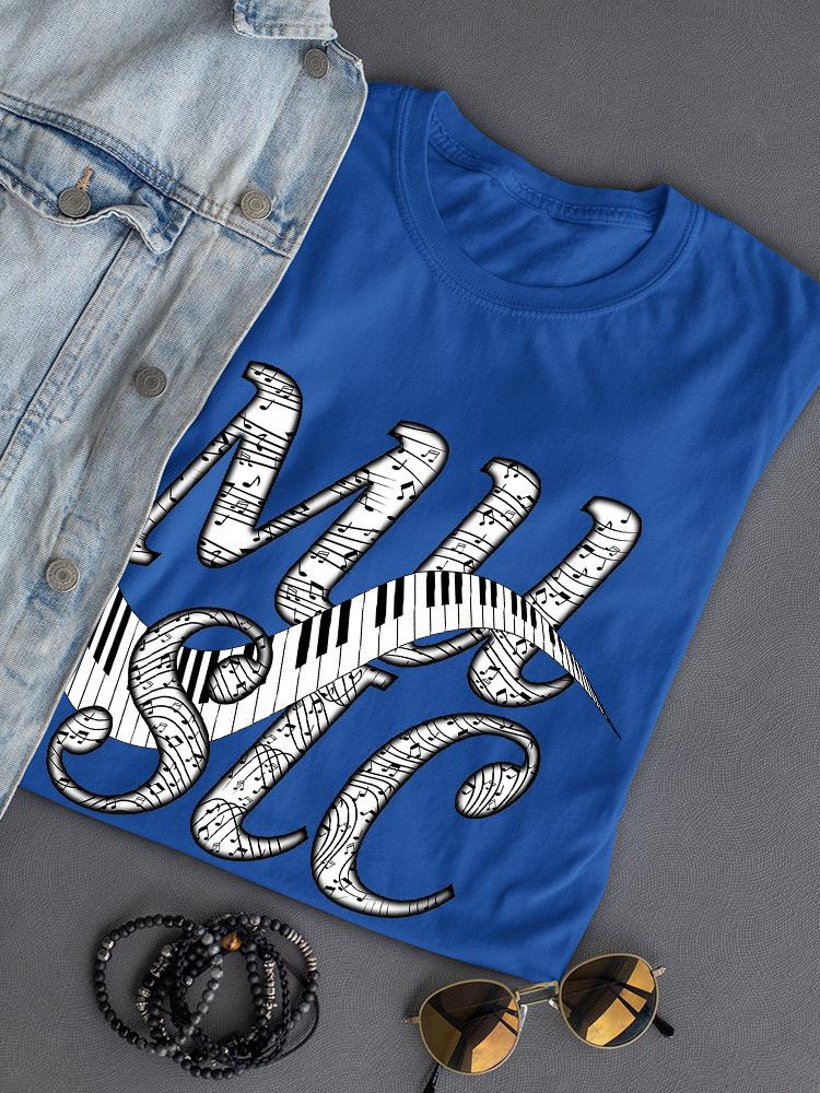 Music Piano T-shirt -SPIdeals Designs